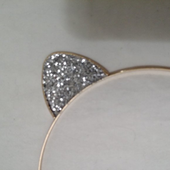 Mudd Cat Ears Glitter Headband Hair Accessories - Picture 2 of 8